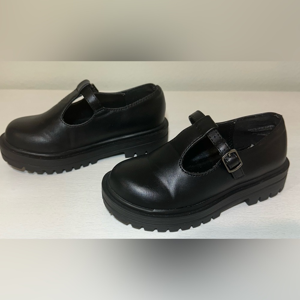 Classic Black Kids Shoes